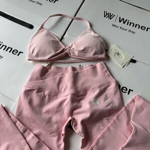 Women's Pink Intimate Set